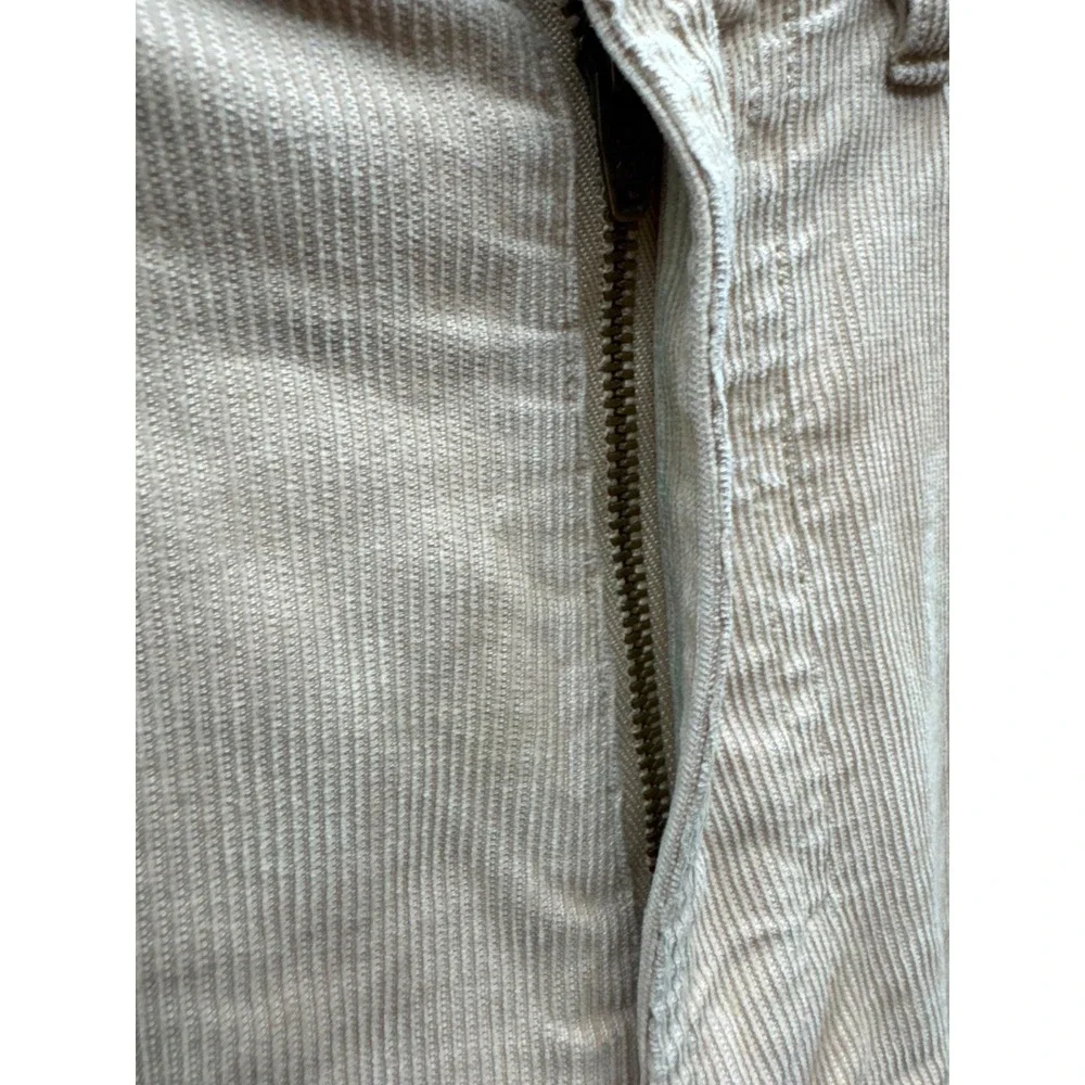 Onward Reserve Corduroy Five Pocket Straight Leg Pants Tan Mens Size 30 x 30